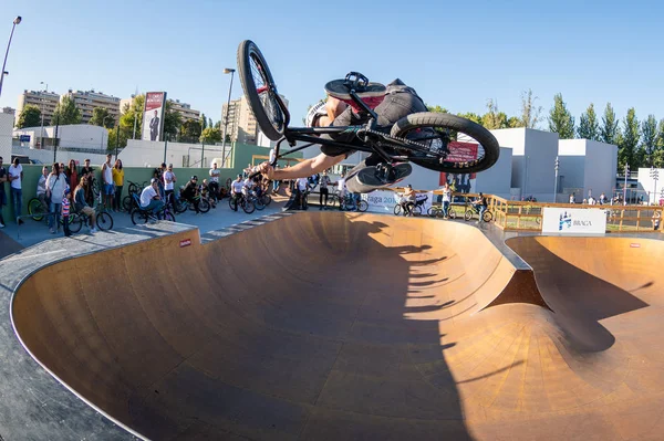 Braga Portugalia Października 2018 Tom Valderrama Podczas Zdarzenia Sesji Bowl — Zdjęcie stockowe