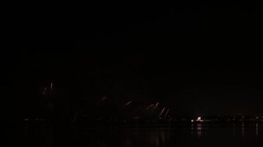 Torreira Torreira - Aveiro, Portekiz, Eylül her yıl olur bir kutlama St Paio havai fişek.