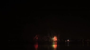 Torreira Torreira - Aveiro, Portekiz, Eylül her yıl olur bir kutlama St Paio havai fişek.