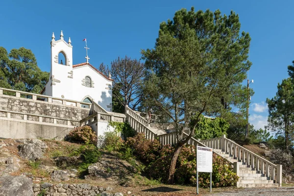カストロ ロウレンソの要塞化された村の古代の家の近くの 1940 年代に建てられました リスボン ポルトガル — ストック写真