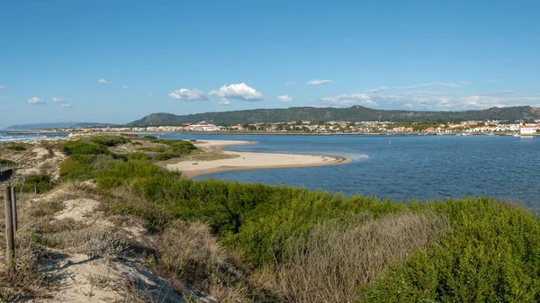 Cvado Nehri Esposende Portekiz Haliç Manzarası — Stok fotoğraf