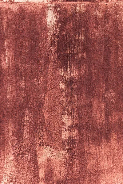 Partie Surface Métallique Grunge Avec Rouille Couleur Rouge Contexte Architectural — Photo