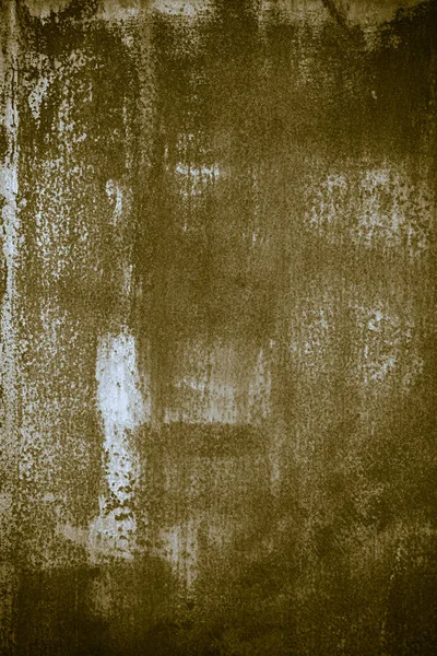 Старий Кородований Металевий Фон Стіни Зеленою Фарбою Анотація Текстури Поверхні — стокове фото
