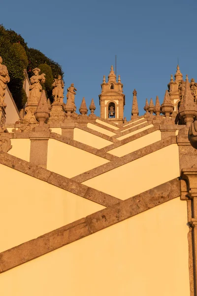 Braga Portogallo Circa Febbraio 2019 Santuario Bom Jesus Monte Noto — Foto Stock