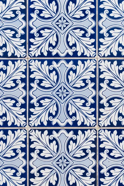 Azulejos Vintage Azulejos Portugueses Tradicionales —  Fotos de Stock