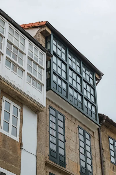 Dettagli di architettura a Santiago de Compostela — Foto Stock