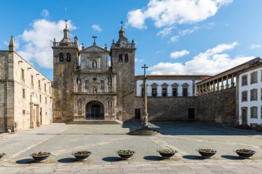 Cathedral and Cloister building in Viseu clipart