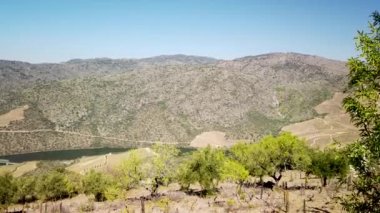 Vale de Figueira, Sao Joao da Pesqueira belediyesinde yer alan Sao Xisto 'daki Ferradosa köprüsü yakınlarındaki Douro vadisi manzarası, köye nefes kesici bir manzara hakim..