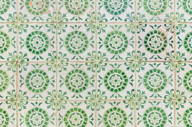 geleneksel Portekiz sırlı çini