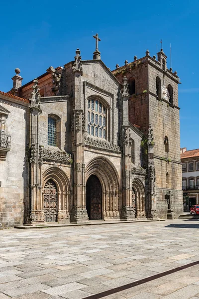 Widok na SE Lamego — Zdjęcie stockowe