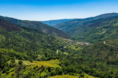 Sistelo'nun teraslarının manzarası