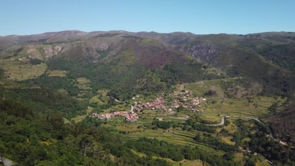 Viewpoint Terraces Miradouro Dos Socalcos Overlooking Agricultural Terraces Famous Tibete — Stock Video