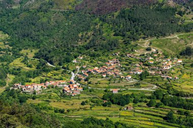 Sistelo'nun teraslarının manzarası