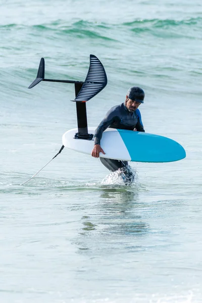 Hidrofoil surfer — Stockfoto