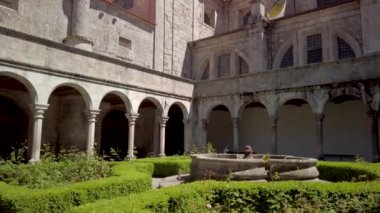 Lamego, Portekiz - Mayıs 2019: Lamego Katedrali Manastırı.