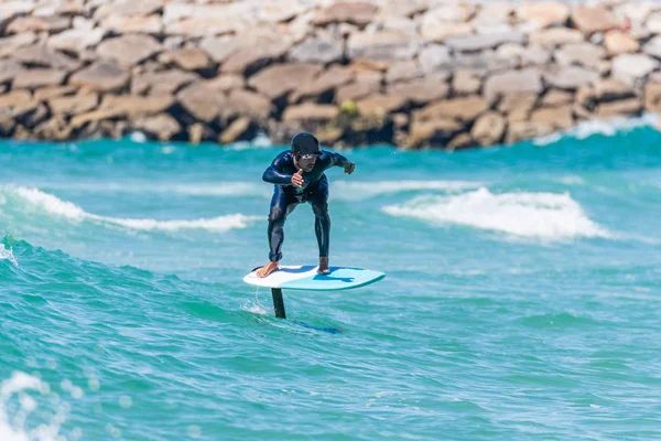 Surfista de Hidrofoil — Fotografia de Stock