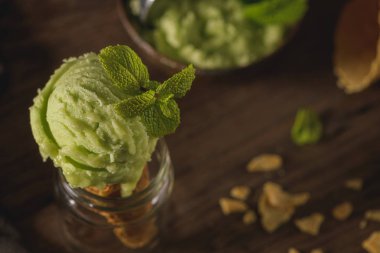 Fıstıklı dondurma.