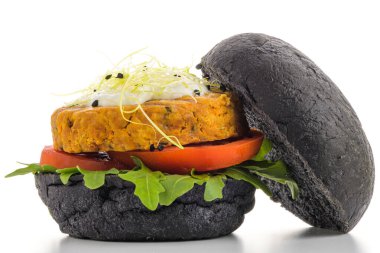 Lezzetli ızgara vejetaryen burger