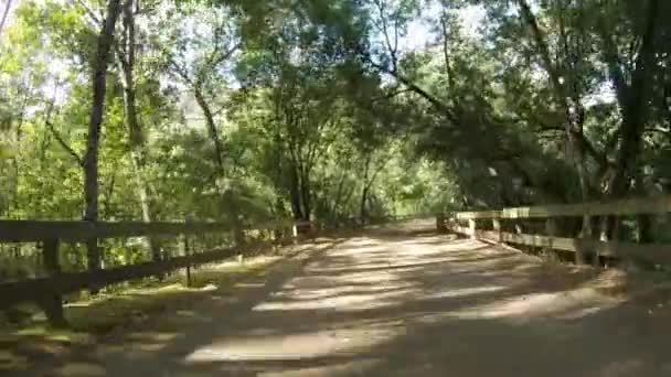 Vista Panorâmica Andar Bicicleta Amarante Cycling Trail Portugal Apresenta Uma — Vídeo de Stock