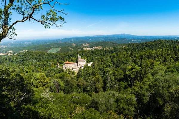 Luso Portugal Circa August 2020 Blick Auf Den Palast Von — Stockfoto