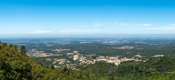 Aerial Panorama View Bussaco Luso Mealhada Aveiro Portugal — Stock Photo, Image