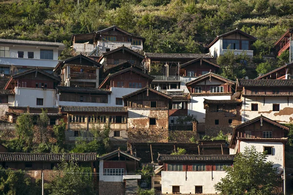 Die Traditionellen Dörfer Grünen Gebirge — Stockfoto