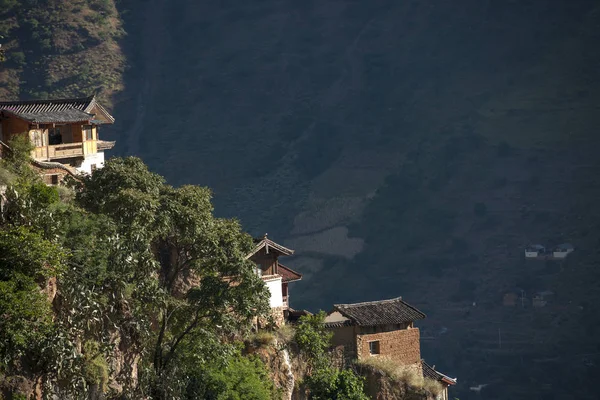 Ancient Dwellings Building Big Stone — Stock Photo, Image