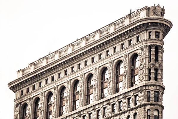 Detalles Sobre Histórico Edificio Flatiron Ciudad Nueva York — Foto de Stock