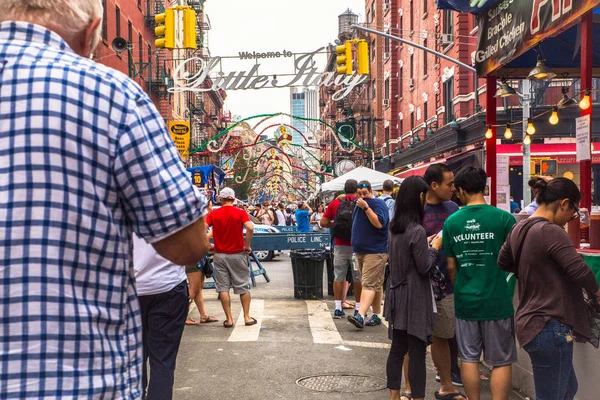New York City Eylül 2017 Yıllık Bayram San Gennaro Sokak — Stok fotoğraf