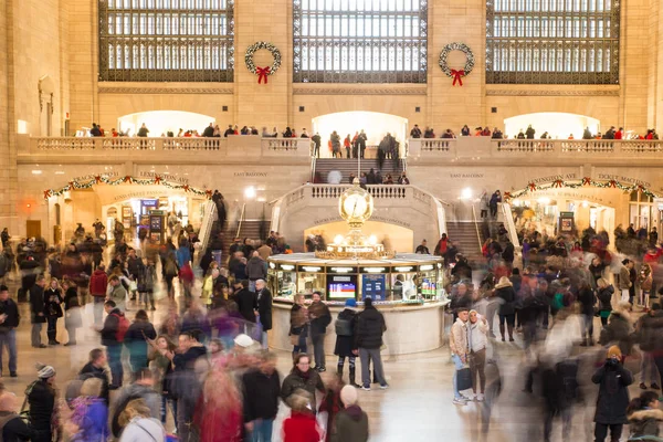 New York City December 2017 View Grand Central Station Terminal — Stock Photo, Image