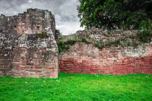 Detalhes Arquitetônicos Castelo Medieval Paisagem Circundante Kenilworth Castle — Fotografia de Stock