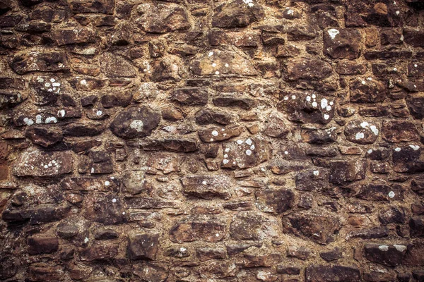 Murallas Castillo Piedra Áspera Para Telón Fondo — Foto de Stock