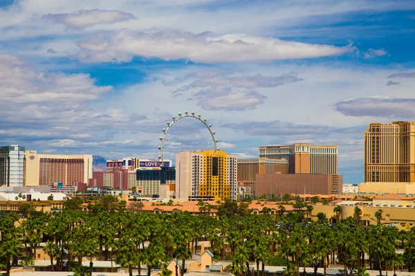 Las Vegas Nevada Maggio 2017 Cityscape Las Vegas Boulevard Con — Foto Stock