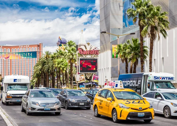 Las Vegas Nevada Mei 2017 Trafficc Las Vegas Boulevard Cars — Stok Foto