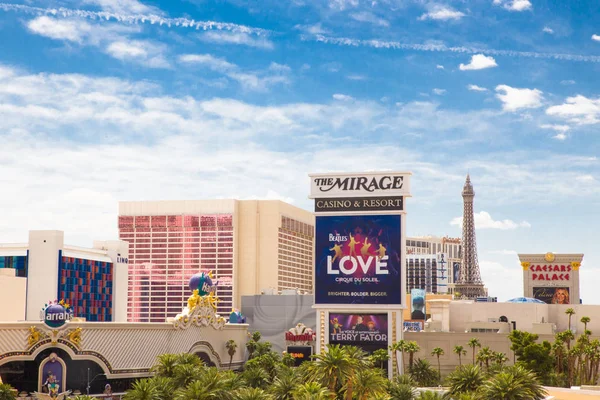 Las Vegas Nevada May 2017 Cityscape Las Vegas Boulevard Resort — Stock Photo, Image