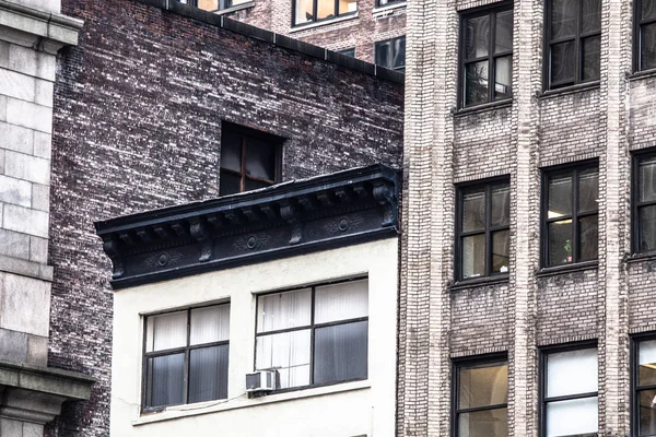 Panoráma Města Různých Budov New Yorku — Stock fotografie