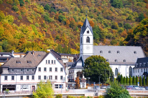 Bornhofen Germany September 2018 Picturesque German Village Rhine River Bornhofen — Stockfoto