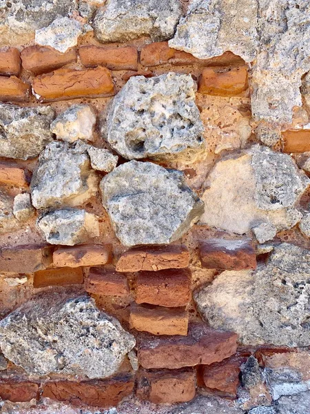 Szorstka Cegła Ściana Cementowa Tła — Zdjęcie stockowe