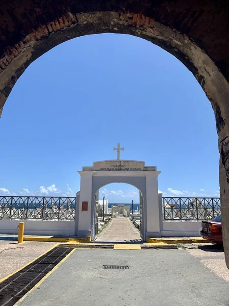 San Juan Puerto Rico Maggio 2019 Veduta Del Cimitero Santa — Foto Stock