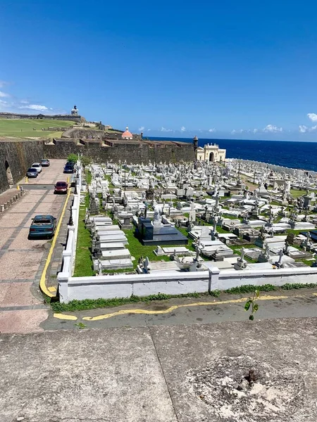 San Juan Puerto Rico Maggio 2019 Veduta Del Cimitero Santa — Foto Stock