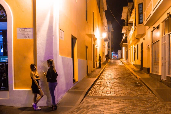 Old San Juan Portoryko Marca 2019 Ulica Sceny Old San — Zdjęcie stockowe