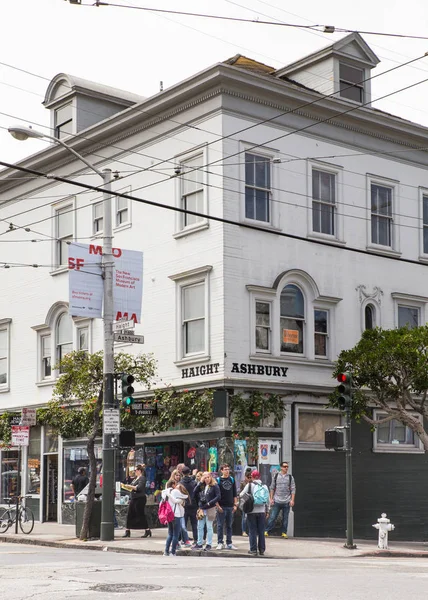 San Francisco Californie Juillet 2016 Scène Rue Haight Ashbury San — Photo