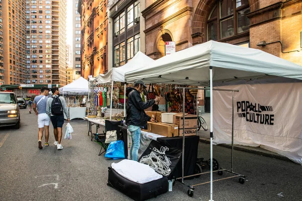 New York City Srpna 2019 Pohled Pouliční Slavnost Astor Place — Stock fotografie