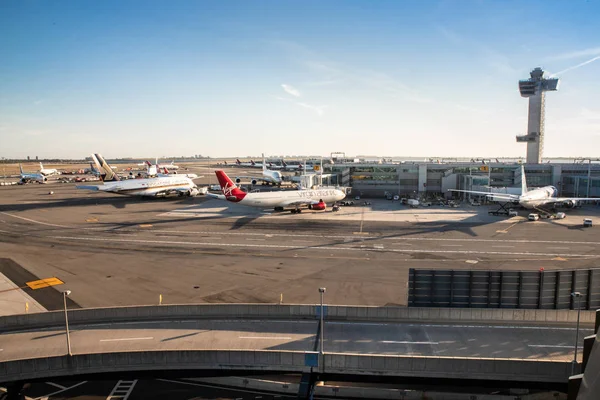 New York City September 2019 View Runway John Kennedy International — Stock Photo, Image