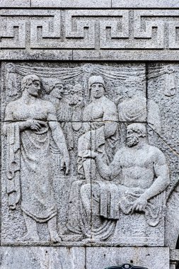 Müzesi ve eğlence karmaşık o duvar dekor