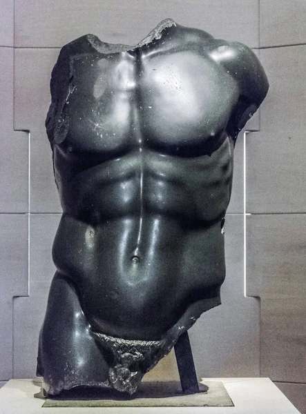 Doryphoros torso, basanite — Stock Photo, Image