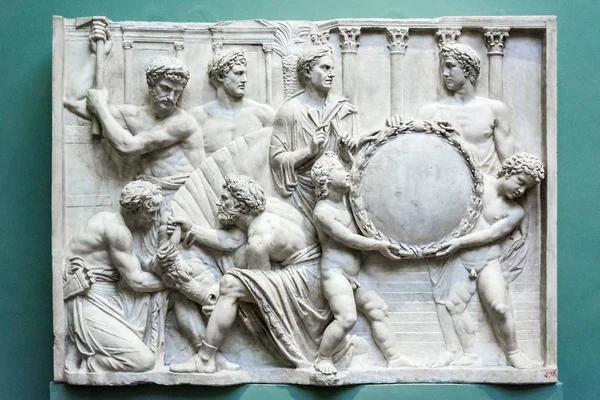 Roma sanatı, Uffizi Galerisi'nde sanatsal başyapıt, Floransa — Stok fotoğraf