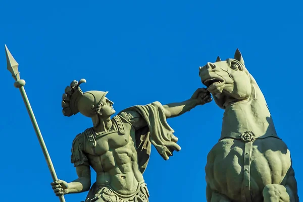 Arco Triunfal, coroado pela Carruagem da Glória — Fotografia de Stock