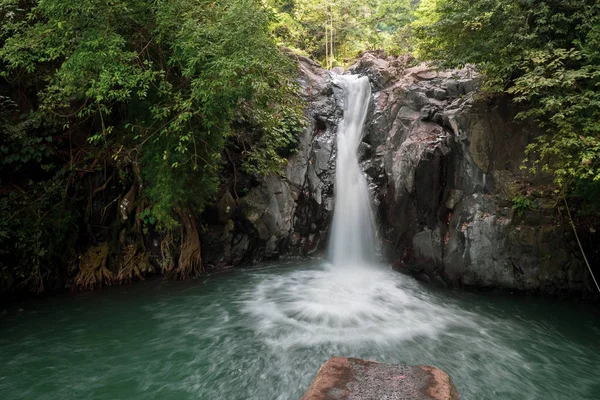 Veduta Della Bellissima Cascata Kroya Nel Nord Bali Indonesia — Foto Stock