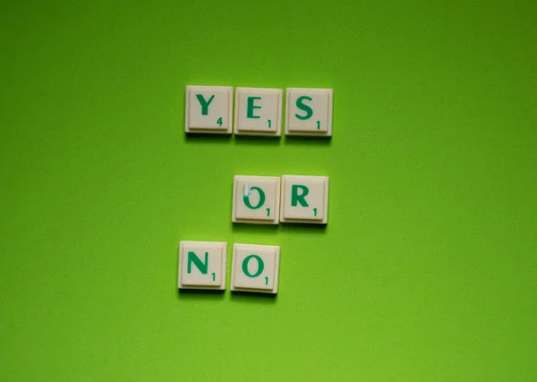 Creó Palabras Con Las Letras Fondo Pantalla Verde — Foto de Stock